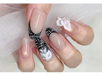 3D卒業式ママネイル