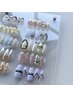 ［hand］【パラジェル込み◎】Mei限定デザイン10本フルアート ¥8500→￥7700