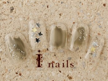 アイネイルズ 町田店(I nails)/塗りかけカーキスター6480円