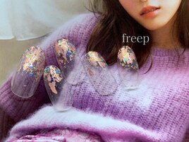 ラメネイル 春 夏 秋 冬