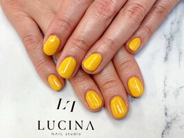 W-897　イエローショートネイル