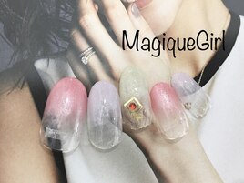 【グラデーションネイル】