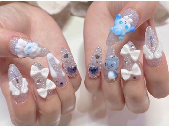 ネイルサロン ネイルズゴーゴー 渋谷店(NAILSGOGO)/3d量産型ネイル 地雷ネイル