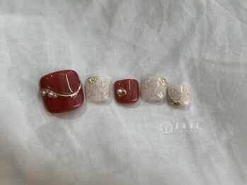 アンネ 東心斎橋店(ANNE)/【パラジェル】12月monthly foot