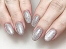 キラキラ フラッシュネイル