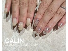 カラン 焼津店(CALIN)/ミルキーホワイト×グリッター