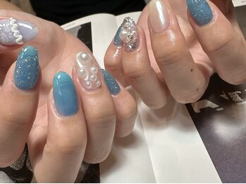 デューネイルスタジオ(dew nail studio)/ブルーニュアンス