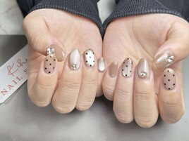 ワンホンネイル10本デザイン