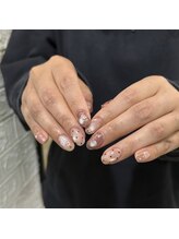 グルーク(GLUCK)/【やり放題】バレンタインネイル