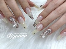 リュアラ(Ryuara)/ブラウンツイードネイル