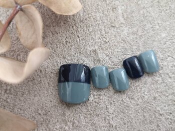 シキ(shiki)/FOOTニュアンスネイル ¥6800