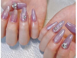 ロングスカルプネイル