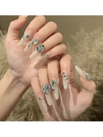 【長さ出し＋ストーンつけ放題】