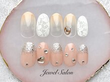 ジュエルサロン(JEWEL SALON)/ブライダルに♪上品ネイル