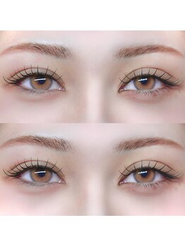 ミセー(mise)/フラットラッシュ120本＊束感