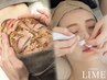 【本格肌質改善】毛穴洗浄角栓吸引+LMハーブピーリングsoft(剥離なし)+パック