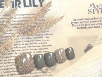 シエル ネイルズ(CIEL NAILS)/ 9月 フット ワンカラー2