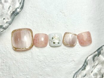 ボタネイル 近鉄八尾駅前店(BOTA NAIL)/16.40種セレクトフットネイル9月