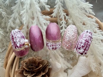 ネイル ナテュール 平塚店(Nail Nature)/ツイードネイル