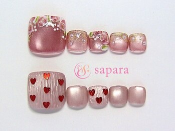 津田沼ネイルサロン サパラ(sapara)/フット定額☆￥6.499　150種☆