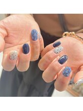 アイ アンド ネイル ロカヒ(Eye & nail LOKAHI)/ツイードネイル