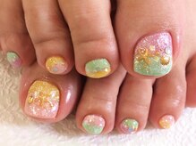 ネイルネイル 南森町店(nailnail)/フットジェル持ち込みアートOK♪
