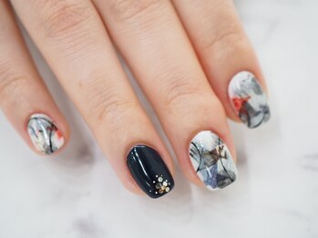オトナネイル(otona nail)/バスキア風ネイル