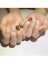 ロエルビューティーサロン(Loel BEAUTY SALON)/ポイントべっ甲ネイル