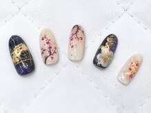 ネイルサロンセレーネ(Selene)/和装　梅ネイル