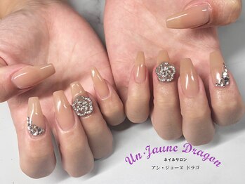アン ジョーヌドラゴ/【自爪ネイル】シンプルネイル