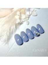 シーアンドネイルズ(C&NAILS)/定額デザイン180分(パーツ込み)