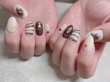 ラドール(La Dhole)/バレンタインネイル