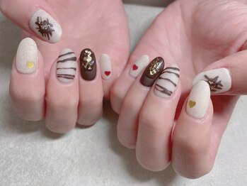 ラドール(La Dhole)/バレンタインネイル