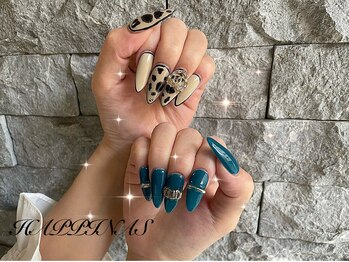 ハピナス(HAPPINAS)/ダルメシアンネイル