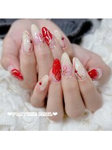 フォルトゥーナ 神田(Fortuna)/正月水引和柄成人式ネイル¥14980