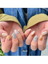 トップヘアーテラス(TOPHAIR TERRACE)/秋色/ニュアンスネイル