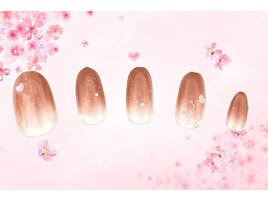 冬のアートネイル