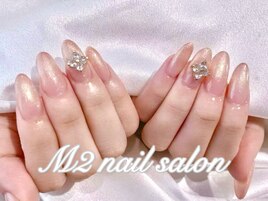 ラメグラデーションネイル