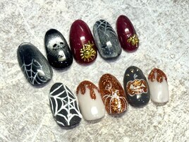 ハロウィンネイル