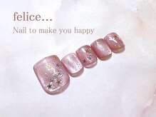 ネイルサロン フェリーチェ 東川口店(Felice)/【定額フットネイル】¥8000