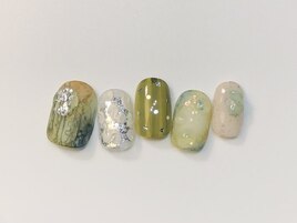 秋の緑ニュアンス