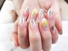 パールビューティーラッシュアンドネイル(Pearl Beauty Lash nail)/ラメグラデーション