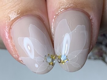 トータルビューティー ララ(Total Beauty RARA)/水彩ネイル10870円