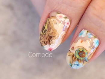 ネイル アトリエ コモード(nail atelier Comodo)/ペイント [ミュシャ]