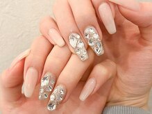 リーチェココ 筑紫野店(RICHE.coco)/ストーン埋め尽くしネイル