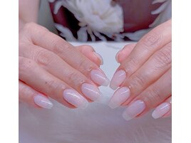 ワンカラー　ラメネイル