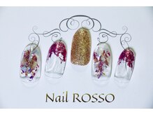 ネイルロッソ 浅草店/大人のデザインネイル