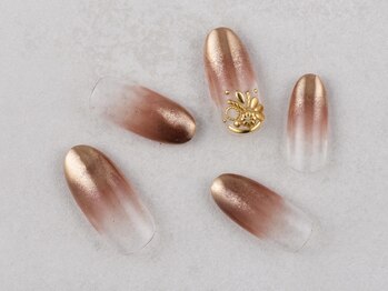 サンミーゴネイル 神戸店(Sunmego Nail)/重ねミラーグラデーション