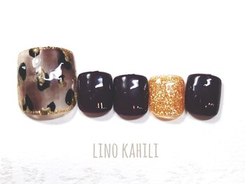 リノ カヒリ アイラッシュ(Lino kahili)/【フット】定額アート