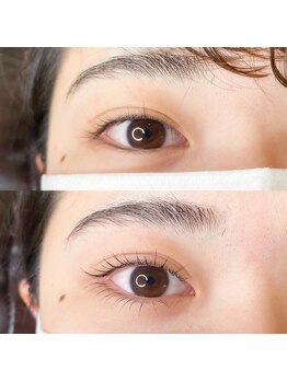 ユヌ(une)/まつげパーマ上下